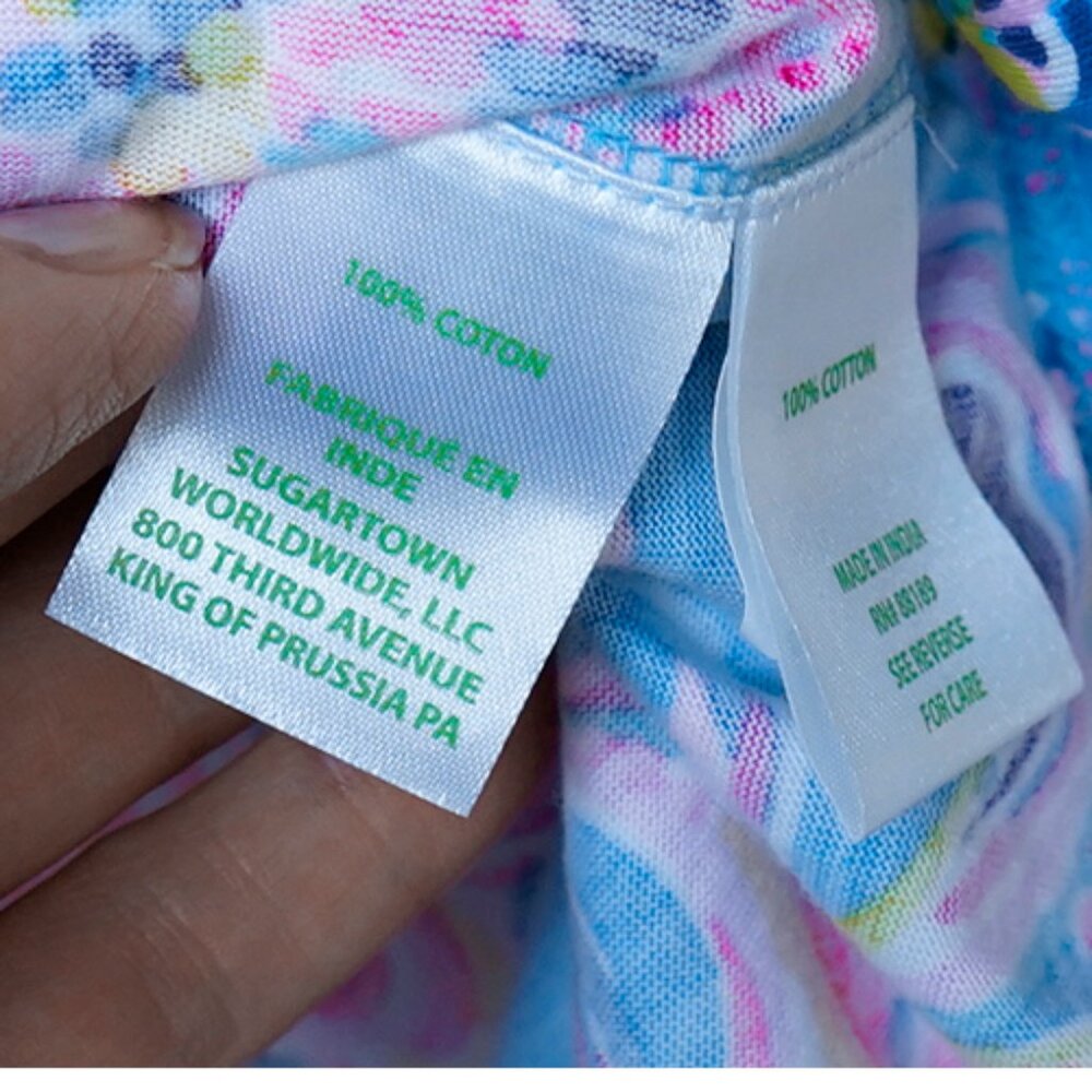 Lilly Pulitzer Mermaid Grotto Dress Cath Colorful Knit Pull Over Mini Dress - Picture 11 of 11